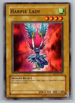 Dark Beginning 1 #DB1-EN145 Harpie Lady - VG - Image 1