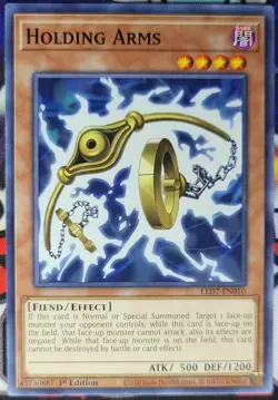 Yu-Gi-Oh! | x3 Holding Arms | LED7-EN010 | 1st Edition | NM - Image 1