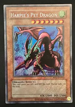 Yu-Gi-Oh! Harpie’s Pet Dragon - Retro Pack 2 (2020 Reprint) - Secret Rare - Pack - Image 1