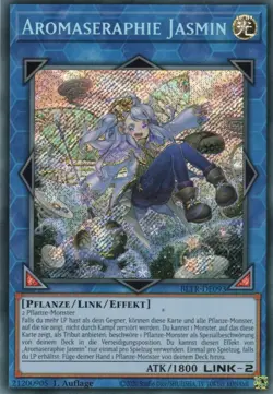 yugioh Aromaseraphie Jasmin BLTR-DE093 SECRET RARE 1AUFLAGE DEUTSCH - Image 1