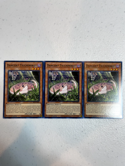 yugioh danger!U tsuchinokoU common 3x sr13-en021 playset SR13 - Image 1