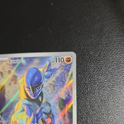 Pokemon Card Sawk 130/086 White Flare Illustration Rare NM - Image 4