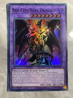 Yugioh - Red-Eyes Dark Dragoon - RA02-EN021 - Super Rare 1st Edition - Image 1