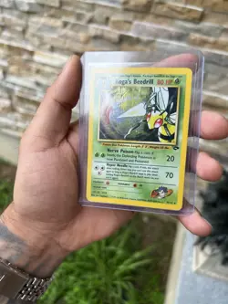 Pokemon TCG Koga's Beedrill Gym Challenge Holo Rare Card 9/132 - Image 1