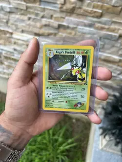 Pokemon TCG Koga's Beedrill Gym Challenge Holo Rare Card 9/132 - Image 2