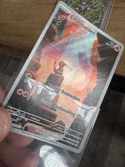 Charmander 168/165 Illustration Rare Pokemon 151 English Card - Image 3