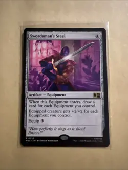 MTG Swordsman’s Steel MSC 0752 R NM Regular - Image 2
