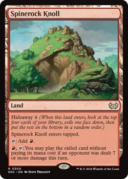 NM - Spinerock Knoll MTG - Duskmourn - DSC #300 - Image 1