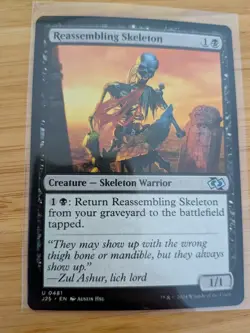 MTG Reassembling Skeleton 0481 J25 Foundations M/NM Free UK P&P - Image 1