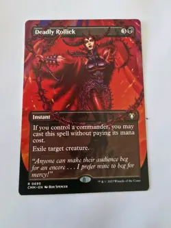 Deadly Rollick (Borderless) Commander Masters Regular - Image 1
