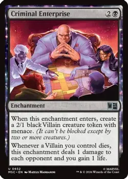 Criminal Enterprise 652 Commander: Marvel Super Heroes MTG NM/M - Image 3