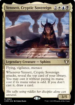 Yennett, Cryptic Sovereign 363 Rare Commander Masters Magic: The Gathering NM - Image 1