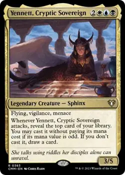 Yennett, Cryptic Sovereign 363 Rare Commander Masters Magic: The Gathering NM - Image 3
