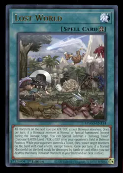Yugioh Lost World #MAGO-EN154 Maximum Gold LP - Image 1