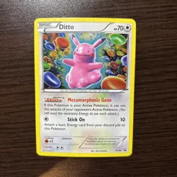 Ditto Pokemon TCG XY Black Star Promos Holo XY40 (LP) - Image 1