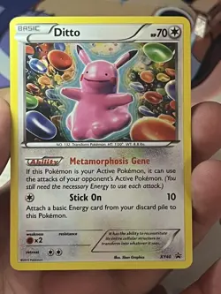 Pokemon TCG XY Black Star Promos Ditto Holo XY40 Near Mint - Image 1