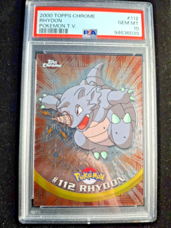 Rhydon - Topps Chrome - PSA 10 - 2000 Pokemon #112 - Image 1