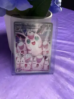 Wigglytuff 105/094 Phantasmal Flames Pokemon Card Mint Condition Pokemon Rare - Image 1