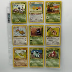 Pokemon Jungle 1st Edition Common/Uncommon Set (33-64) NM-MINT - Image 1
