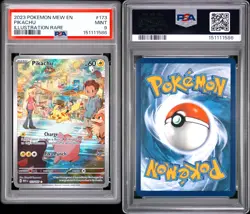 2023 PSA 9 Mint Pokemon Pikachu 173/165 Illustration Rare, S&V 151 English - Image 3