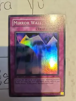Yu-Gi-Oh! TCG Mirror Wall PSV-016 Super Rare 1st Edition NM - Image 1