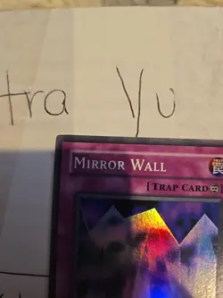 Yu-Gi-Oh! TCG Mirror Wall PSV-016 Super Rare 1st Edition NM - Image 4