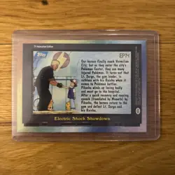 Topps Pokemon Ep 14 electric Shock Showdown TV Animation edition - Image 2