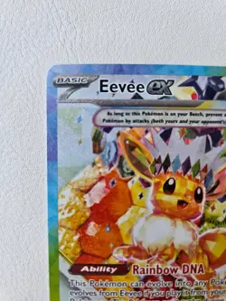Pokemon TCG Eevee ex SVP 174 Black Star Promo Prismatic Evolutions LP - Image 2