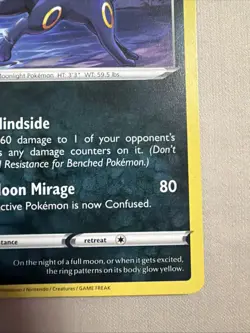 Pokemon Umbreon 9/15 McDonalds 2024 Promo Near Mint - Image 4