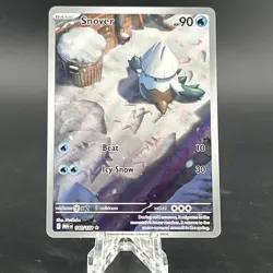 Snover 140/132 Illustration Rare Mega Evolution Pokemon Holo Near Mint - Image 1