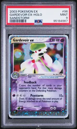 Gardevoir EX Holo 96/100 PSA 9 EX Sandstorm Pokemon CC01 - Image 1