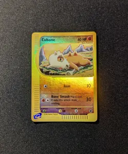 Pokemon EXPEDITION - #103/165 Cubone - Reverse Holo - ENG - Lightly Played - Image 3