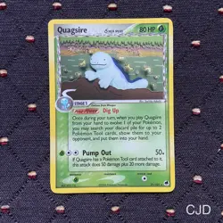 Quagsire Delta Species Dragon Frontiers 21/101 Pokemon TCG | Sachiko Adachi | MP - Image 1