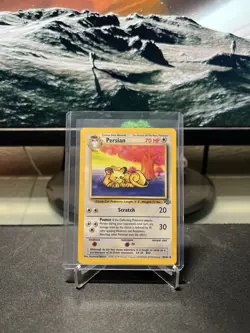 1999 Pokemon Persian 42/64 Jungle Set Unlimited WOTC - Image 1