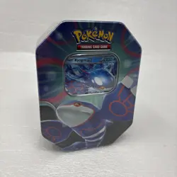 2025 Pokemon TCG: Azure Legends Tin - Kyogre EX - 4 Booster Packs - Image 1