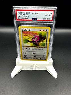 Jigglypuff 1999 1st Edition Jungle Common #54 PSA 8 - Image 1