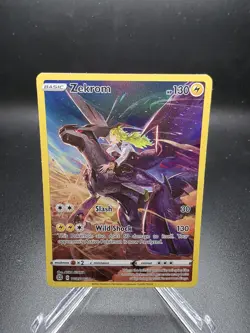 Pokemon Zekrom TG05/TG30 Brilliant Stars Trainer Gallery Holo Ultra Rare NM - Image 1