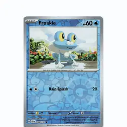 Froakie 39/142 Common Stellar Crown Pokemon Reverse Holo Near Mint - Image 1