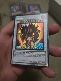 Jurrac Meteor HA04-EN029 Secret Rare 1st Edition LP YuGiOh - Image 2