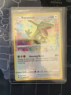 Pokemon Company Rayquaza 138/185 Vivid Voltage Amazing Rare Holo English 2020 - Image 3