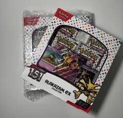 Pokemon TCG Scarlet & Violet 151 EX Alakazam Collection Box Sealed X2 - Image 2