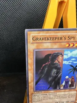 Yu-Gi-Oh! Gravekeeper's Spy PGD-059 Pharaonic Guardian 1st Ed Effect Common LP - Image 2