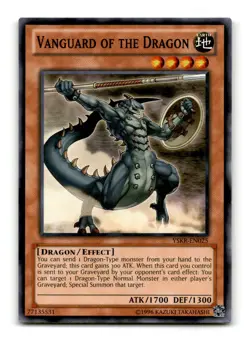 Vanguard of the Dragon - YSKR-EN025 - YuGiOh-LP - Image 1