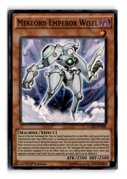 Meklord Emperor Wisel - LC5D-EN168 1st Edition Super Rare - YuGiOh-LP - Image 1