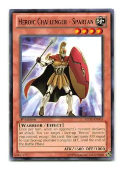 Heroic Challenger - Spartan - REDU-EN005 - YuGiOh-LP - Image 1