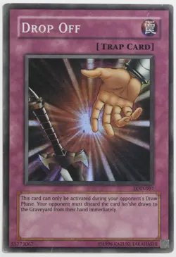 Yugioh Drop Off LOD-097 Super Rare LP/EX - Image 1