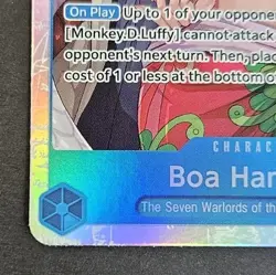 One Piece TCG/CCG Boa Hancock SR OP07-051 500 Years In The Future NM - Image 5