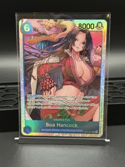 Boa Hancock One Piece TCG 500 Years in the Future OP07-051 Super Rare - Image 1