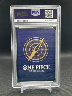 2025 Bandai One Piece OP12 Donquixote Rosinante Alternate Art Foil PSA 10 - Image 2