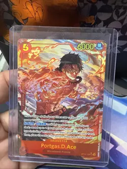 One Piece TCG - The Time Of Battle English - Ace - OP16-118 SEC Alt Art - Image 1